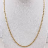Cadena Escalera 3.8gr / 65cm / 3mm Oro Amarillo +3 $