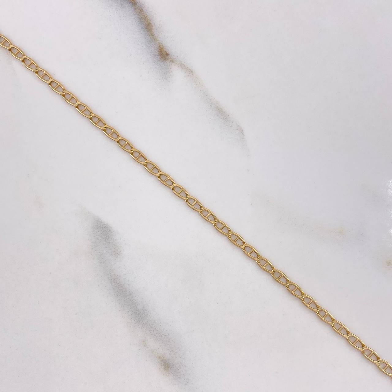 Cadena Escalera 3.8gr / 65cm / 3mm Oro Amarillo +3 $