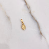 Dije Virgen Guadalupe 0.2gr / 1.2cm / Troquelado Oro Amarillo &