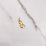 Dije Bolsa Dinero 0.4gr / 1.5cm / Liso Oro Amarillo &