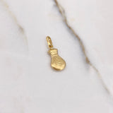 Dije Bolsa Dinero 0.6gr / 2cm / Liso Oro Amarillo &