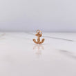 Dije Ancla 0.3gr / 1.5cm / Troquelado Oro Rosa &