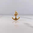 Dije Ancla 0.6gr / 2.3cm / Liso Oro Amarillo &
