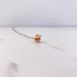 Dije Corazon 0.15gr / 1cm / Soplado Oro Rosa &