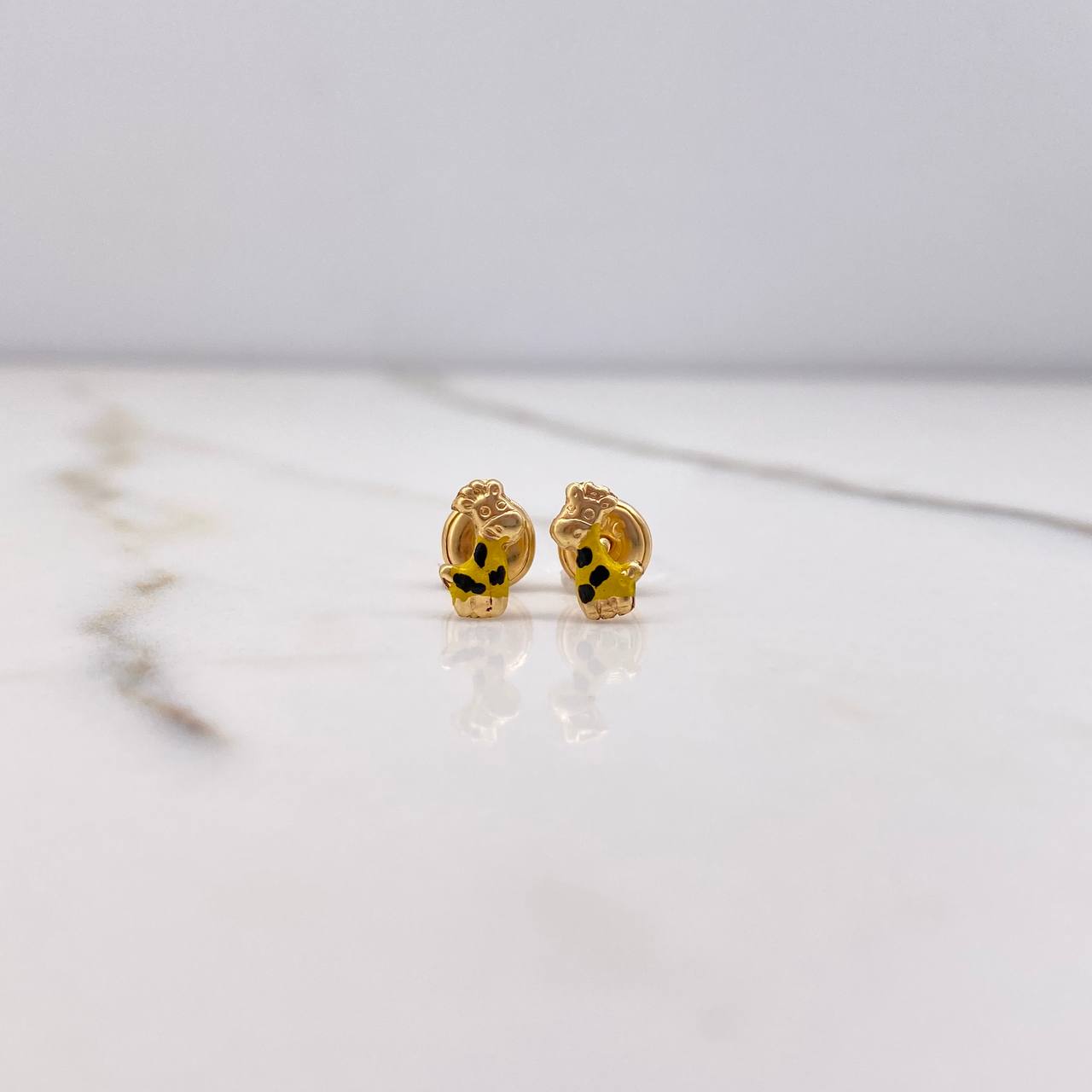 Topos Jirafa 0.55gr / Pintados Amarillo Negro Oro Amarillo $
