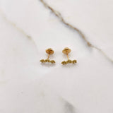 Topos Tres Flores 0.85gr / Oro Amarillo $
