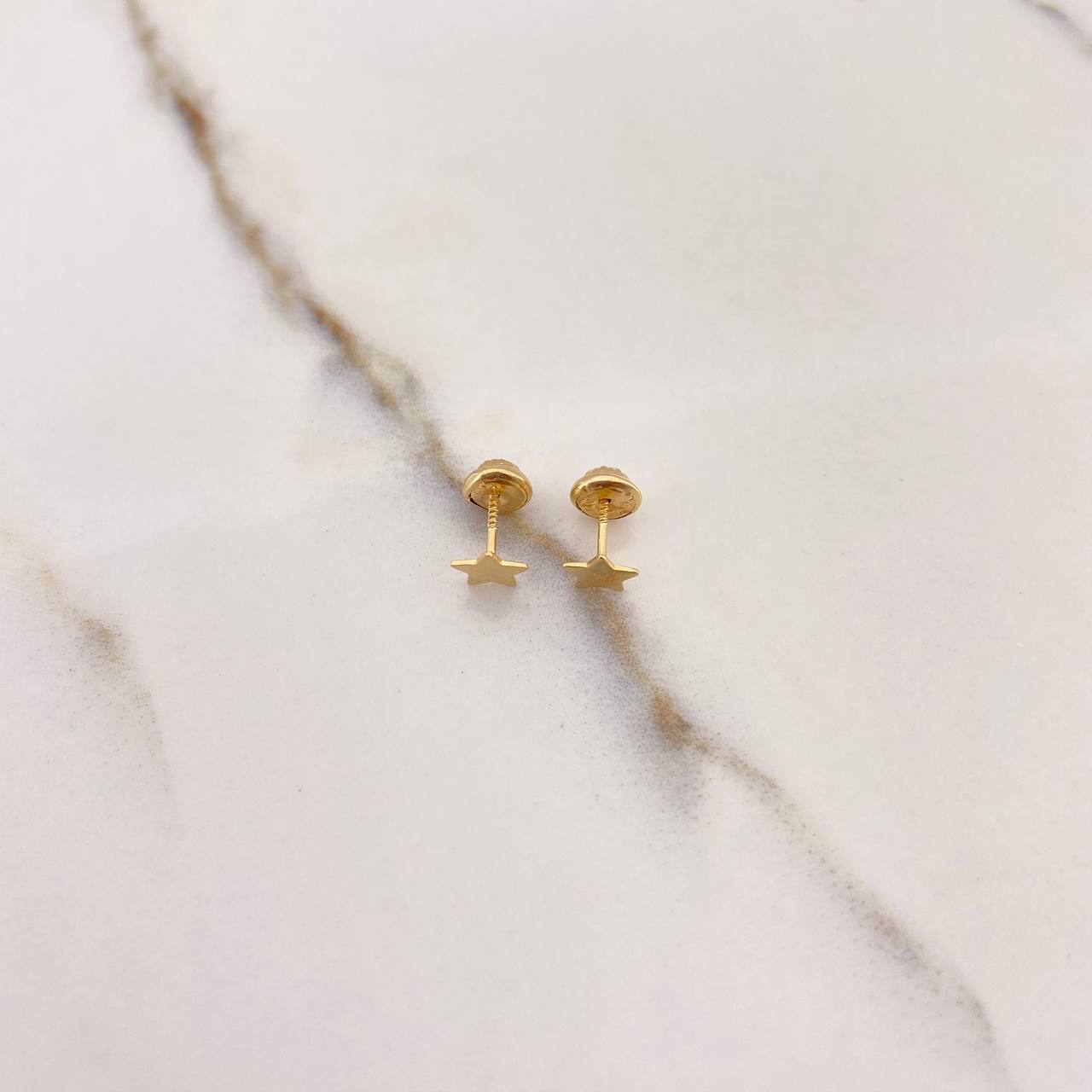 Topos Estrella 0.6gr / Lisa Oro Amarillo $