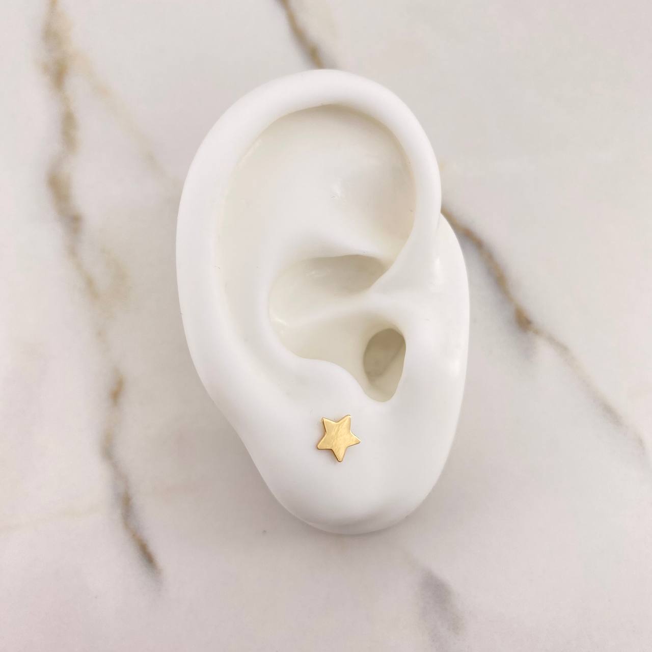 Topos Estrella 0.6gr / Lisa Oro Amarillo $
