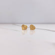 Topos Corazon 0.7gr / Diamantado Oro Amarillo $