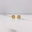 Topos Rusticos 1gr / Circon Blanco Oro Amarillo $