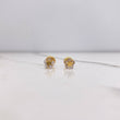 Topos Flor 0.7gr / Estrella Circones Blancos Oro Amarillo $