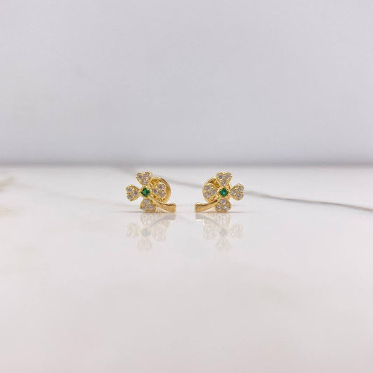 Topos Trebol 0.9gr / Circones Blancos Verdes Oro Amarillo &