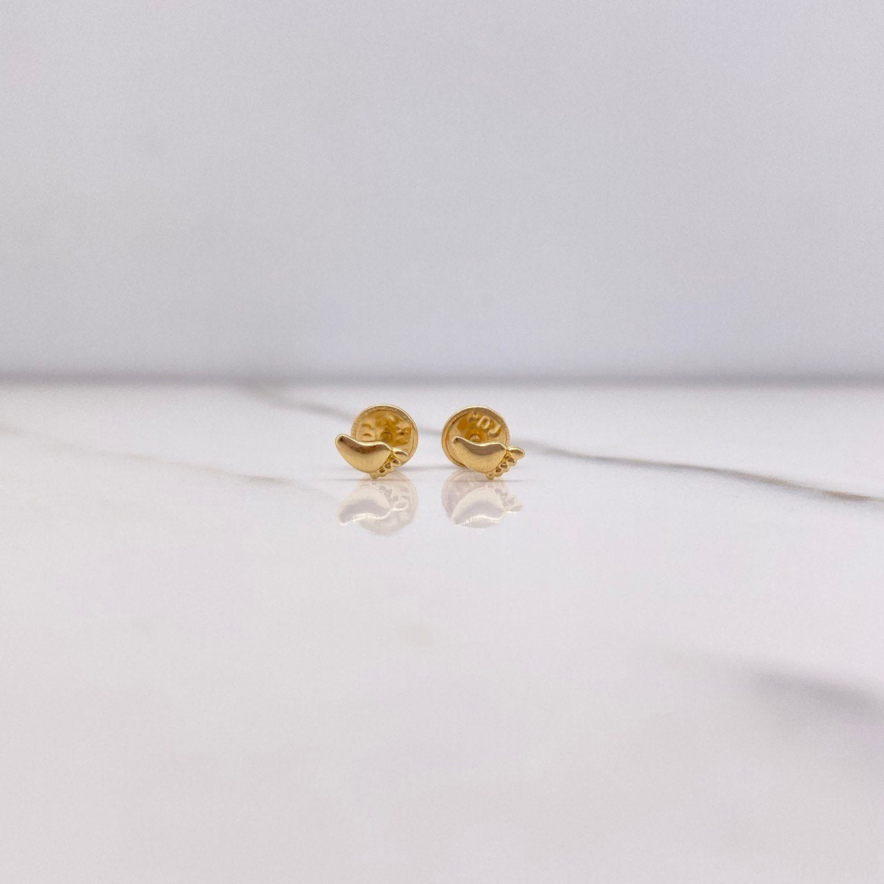 Topos Pie 0.4gr / Lisas Oro Amarillo &