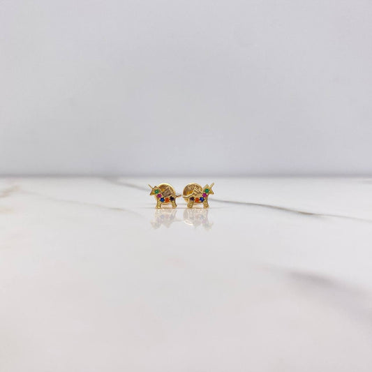 Topos Unicornio 0.8gr / Circones Colores Oro Amarillo &
