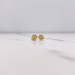 Topos Silueta Corazon 0.6gr / Circones Blancos Oro Amarillo &