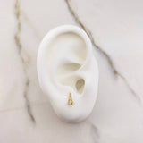 Topos Torre Eiffel 0.6gr / Circones Blancos Oro Amarillo &