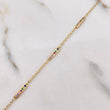 Pulso Aro Seguido Tres Lineas 1.2gr / 19cm / 2mm Circones Colores Oro Amarillo +3 $