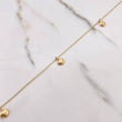 Tobillera Aro Seguido Corazones 1.55gr / 26cm / 1mm Oro Amarillo +3 $