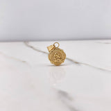 Dije Virgen del Carmen 1.05gr / 2.3cm / Troquelado Oro Amarillo &