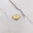 Herraje Virgen del Carmen 0.95gr / 1.9cm / Troquelado Oro Amarillo &