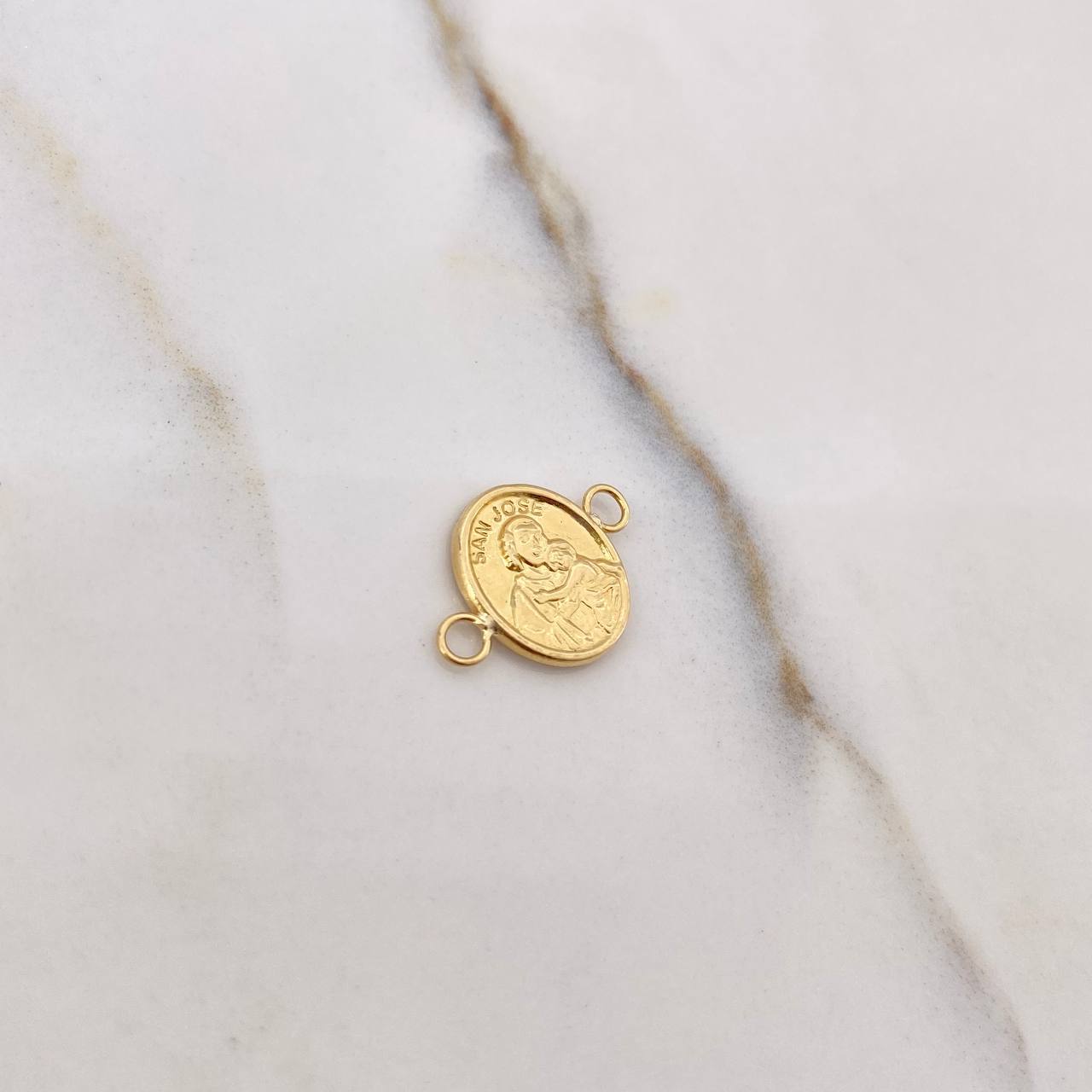 Herraje San José 0.65gr / 1.7cm / Troquelado Oro Amarillo $