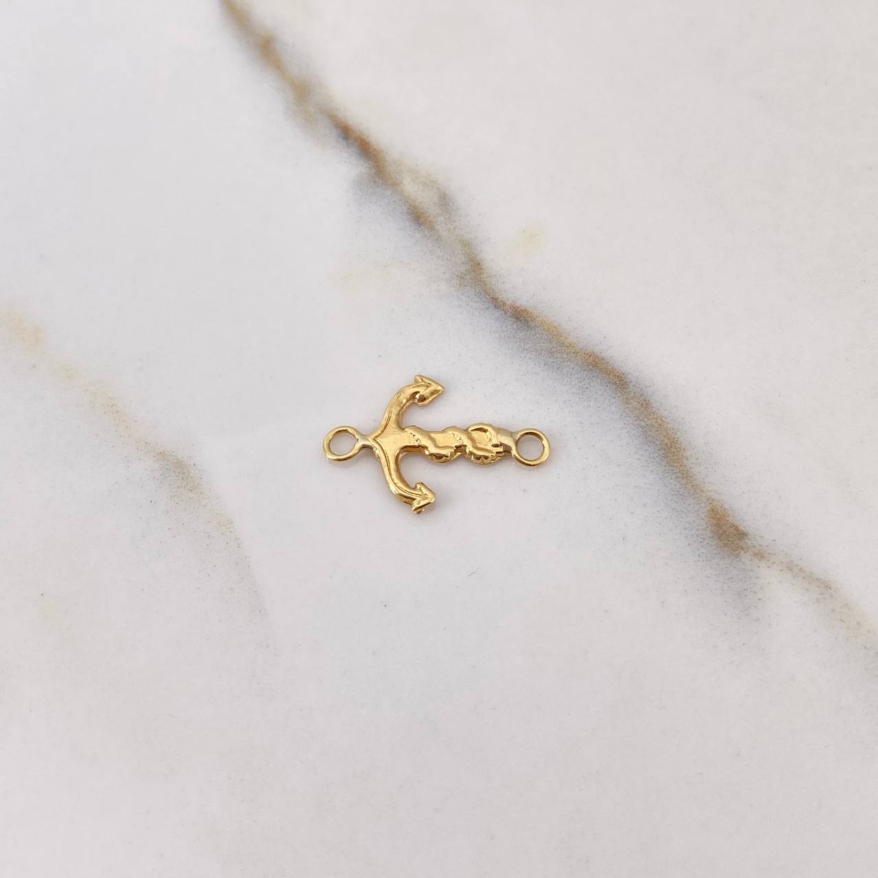 Herraje Ancla 0.4gr / 1.8cm / Oro Amarillo $