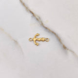 Herraje Ancla 0.4gr / 1.8cm / Oro Amarillo $