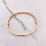 Pulso Aro Tornillo 6.65gr / 17cm / Oro Rosa +4 18K $