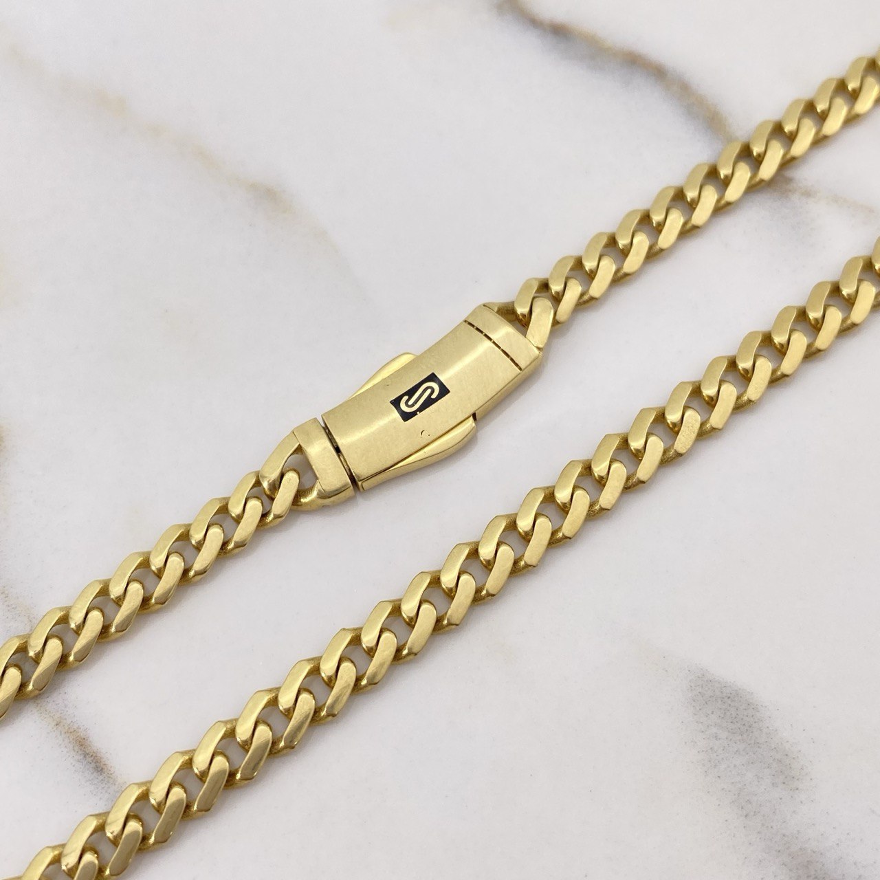 Cadena Cubana Infinito 18.05gr / 60cm / 5mm Oro Amarillo +2 $