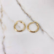 Candongas Clau 2.3gr / 2.5cm / Oro Amarillo $