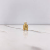 Dije Herradura Caballo 0.5gr / 1.5cm / Troquelado Oro Amarillo &