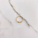 Anillo Infinito 0.85gr / T6 / Liso Oro Amarillo &