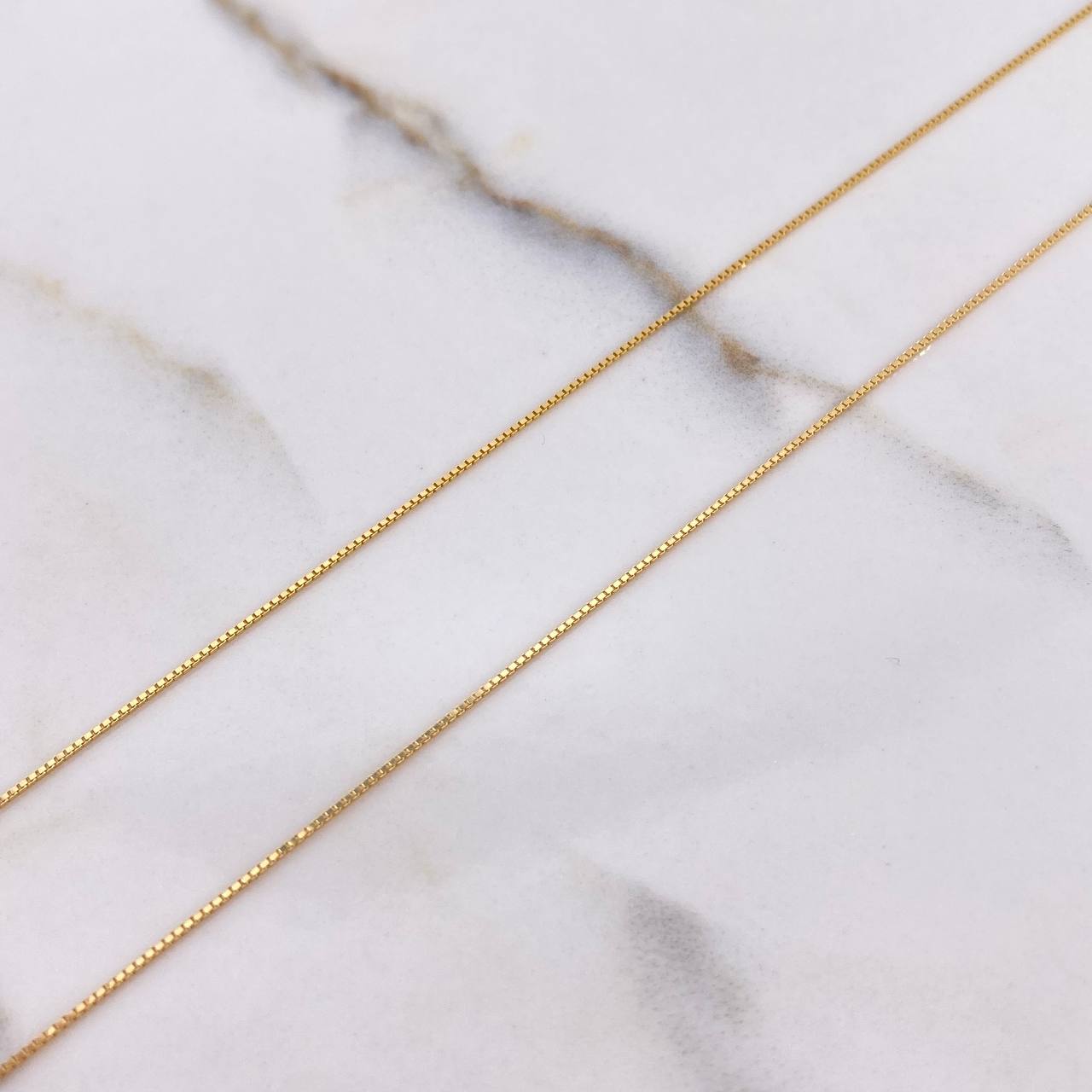 Cadena Veneciana 2.15gr / 60cm / 1mm Oro Amarillo +3 $