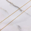 Cadena Veneciana 2.15gr / 60cm / 1mm Oro Amarillo +3 $