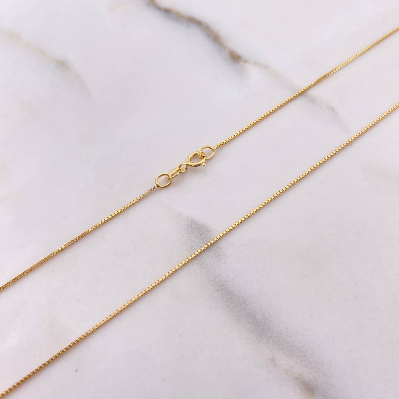 Cadena Veneciana 2.15gr / 60cm / 1mm Oro Amarillo +3 $