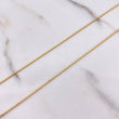 Cadena Veneciana 3.3gr / 60cm / 0.6mm Oro Amarillo +3 $
