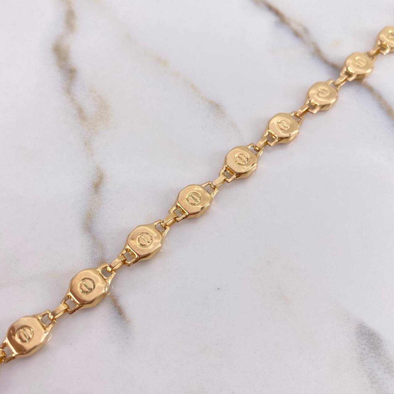 Pulso Rustico Tornillo 5.35gr / 21cm / 6mm Oro Amarillo &