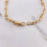 Pulso Dubai 10.5gr / 19cm / 4mm Oro Amarillo $