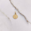Dije San Benito 1.2gr / 1.8cm / Plano Oro Amarillo $