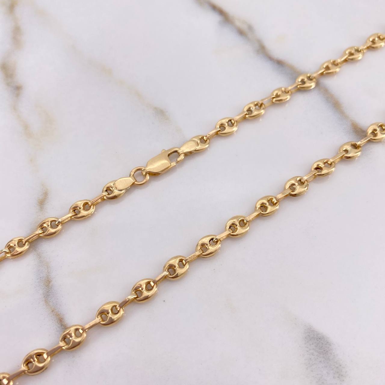 Cadena GC 10gr / 65cm / 4mm Oro Amarillo $