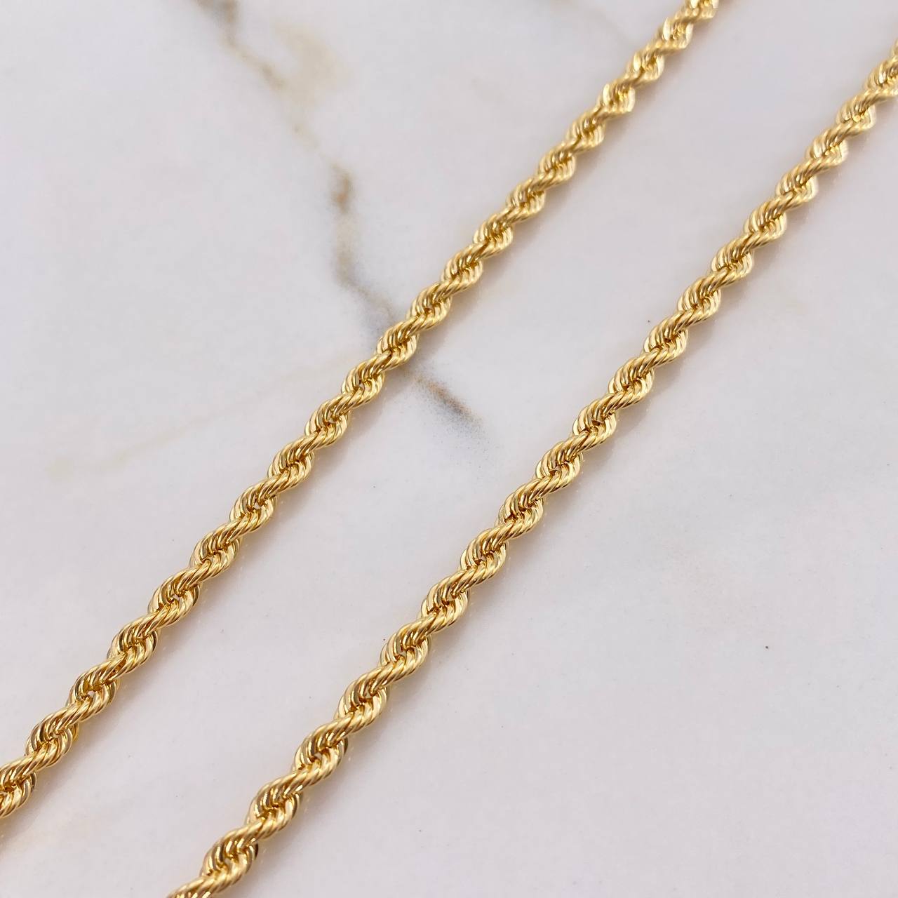Cadena Lazo 7.25gr / 60cm / 3mm Oro Amarillo +3 $