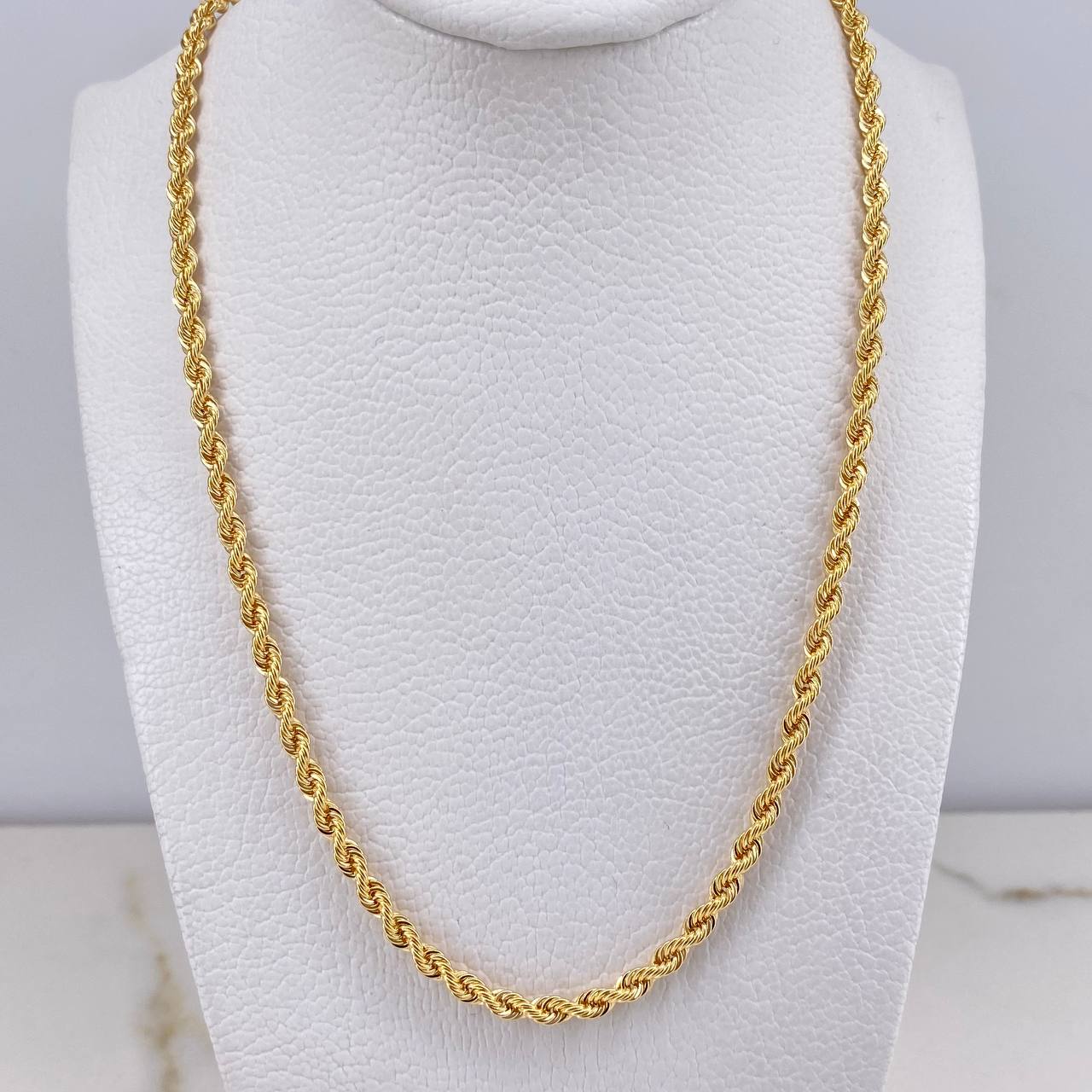 Cadena Lazo 7.25gr / 60cm / 3mm Oro Amarillo +3 $