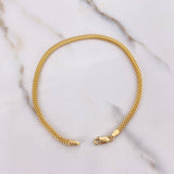 Pulso Barril Ruso 3.35gr / 20cm / 3mm Oro Amarillo +3 $