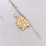 Dije Herradura Caballo 2.2gr / 3cm / Troquelado Oro Amarillo $