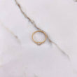 Anillo Solitario Cubano 1.25gr / T6 / Circon Blanco Oro Amarillo $