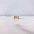 Piercing Earcuff Simulador 1.45gr / 1.4cm / Circulos Oro Amarillo (Joya) $