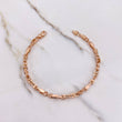 Pulso Rustico Estrellas 15gr / 22cm / Oro Rosa $
