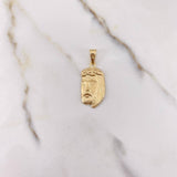Dije Rostro 2.15gr / 3cm / Plano Oro Amarillo $