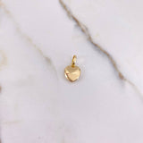 Dije Corazon 0.5gr / 1.6cm / Troquelado Oro Amarillo $