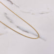 Cadena Militar 4.65gr / 50cm / 1.15mm Diamantada Oro Amarillo +3 $